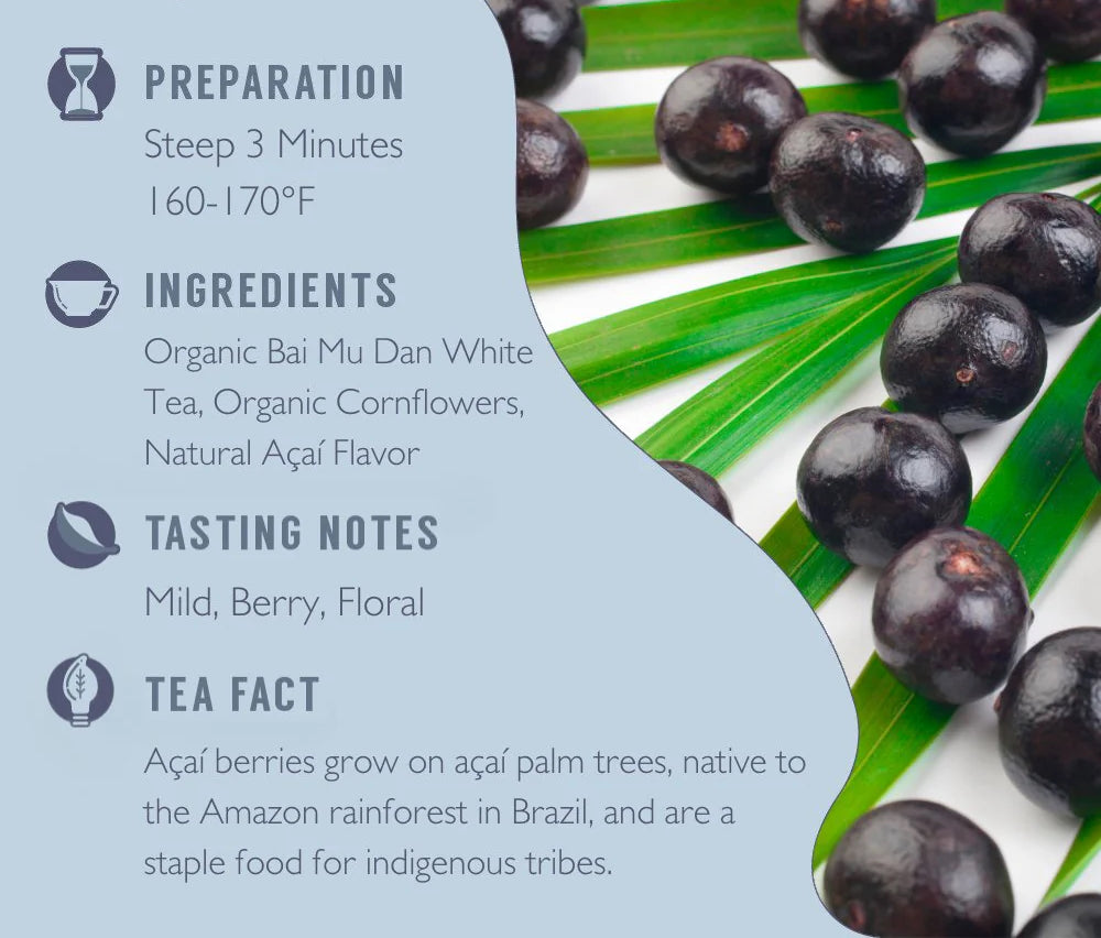Açaí White - Loose Leaf Tea image 2