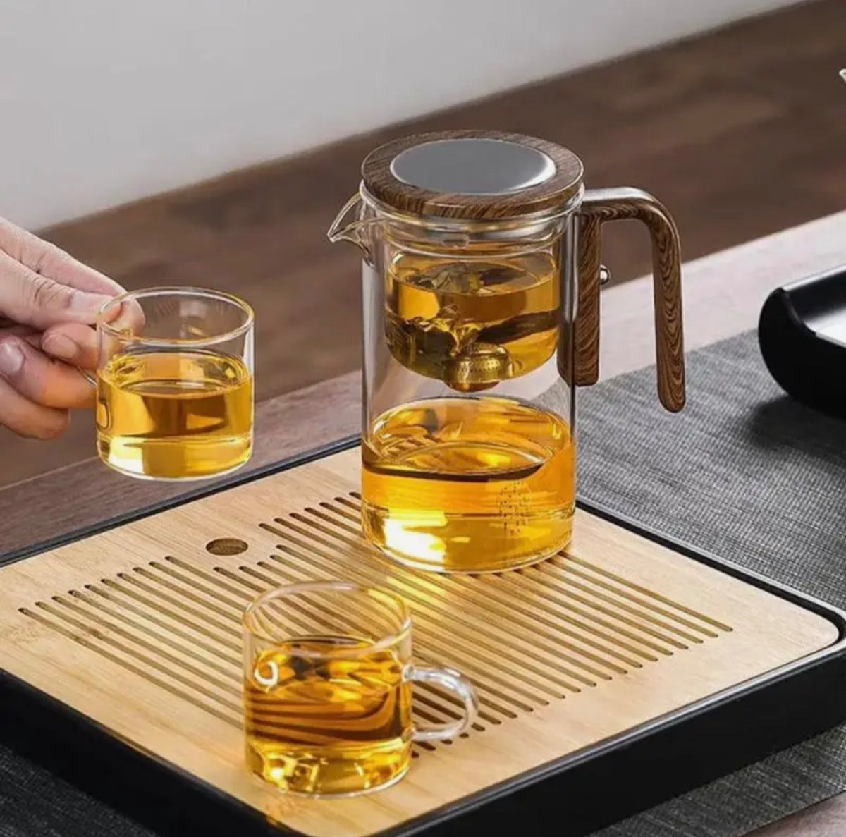 Glass Magnetic-Steep Teapot - 520ml image 3