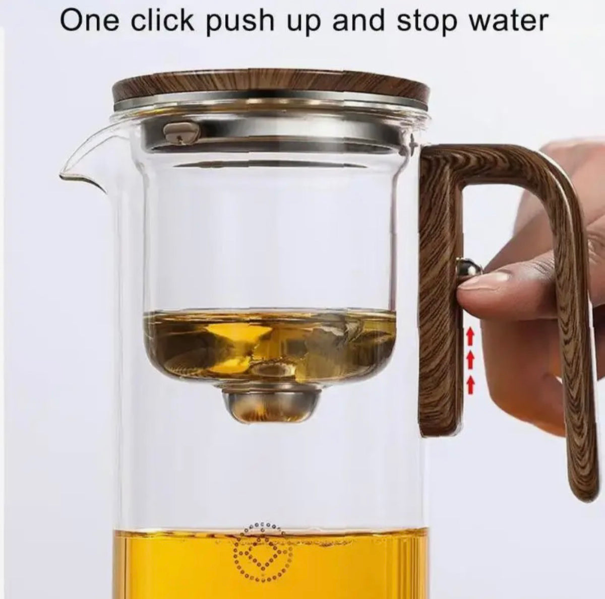 Glass Magnetic-Steep Teapot - 520ml image 2