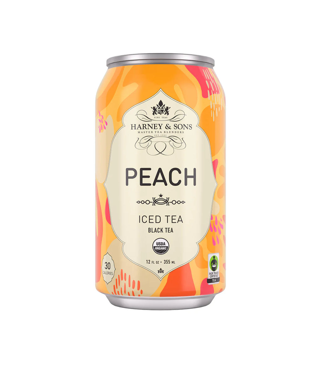 Peach Iced Tea Cans image 0