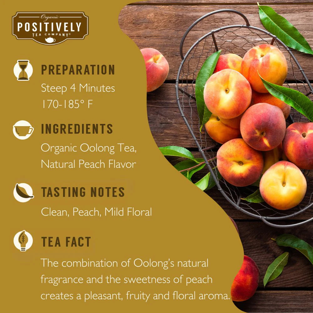 Peach Oolong Teabags image 2