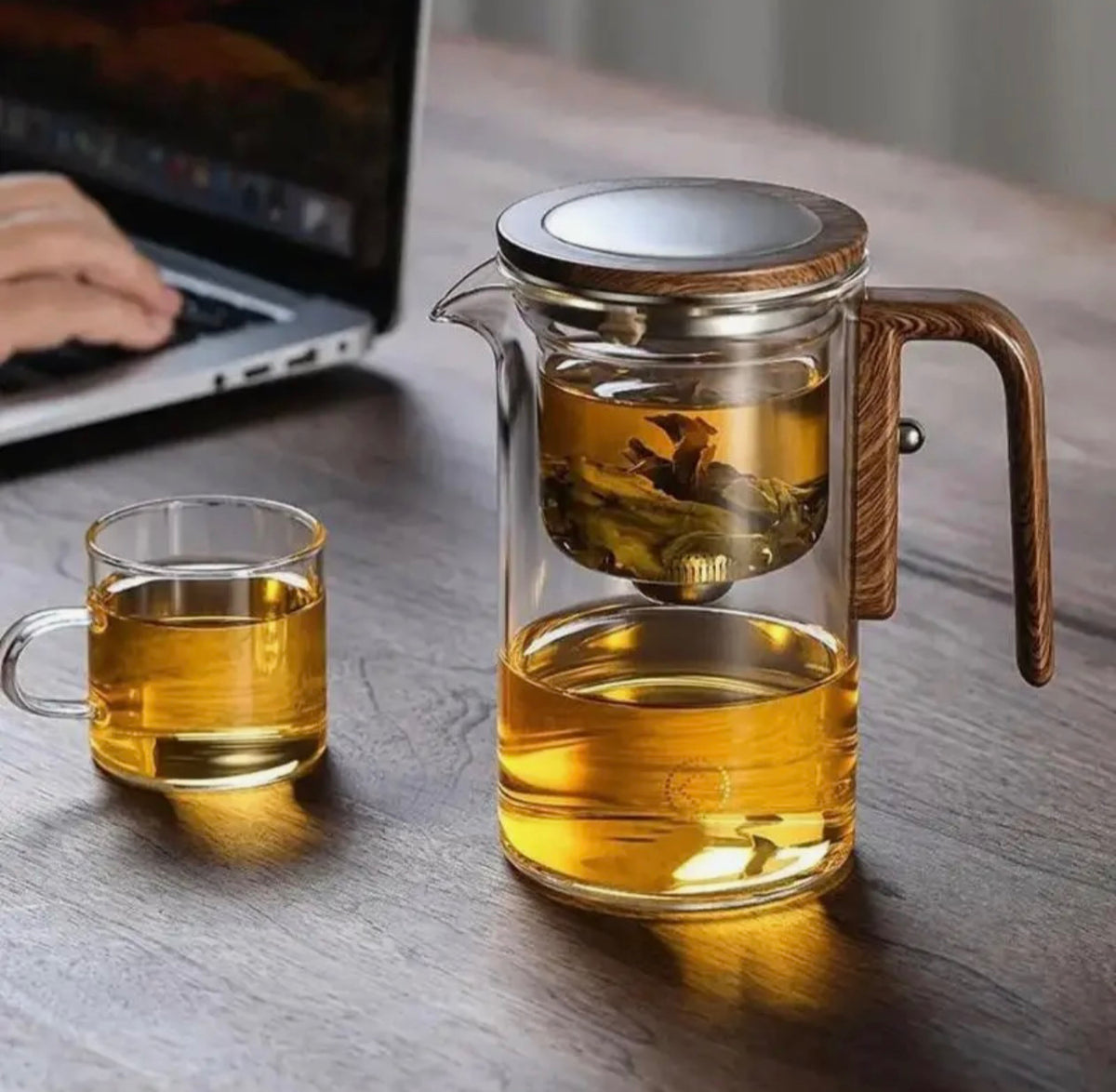 Glass Magnetic-Steep Teapot - 520ml image 1
