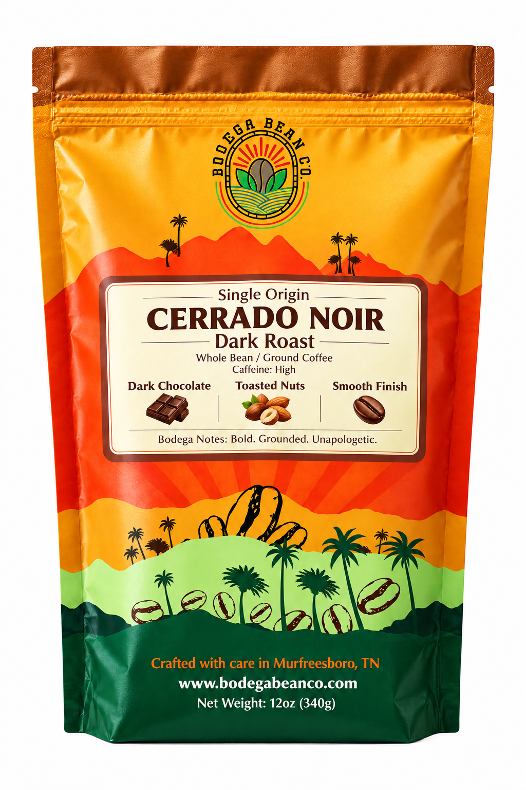 Cerrado Noir Coffee Bag