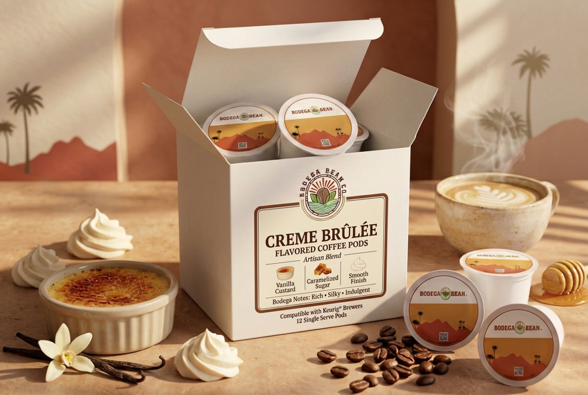 Creme Brûlée Classic Pods – Matched to Hazelnut Template