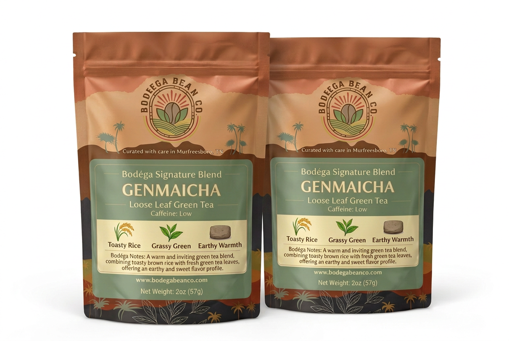 Genmaicha 2x2oz Bundle – Sage Green Label