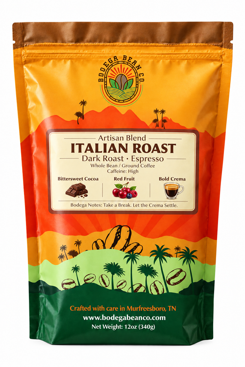 Italian Roast Coffee Bag
