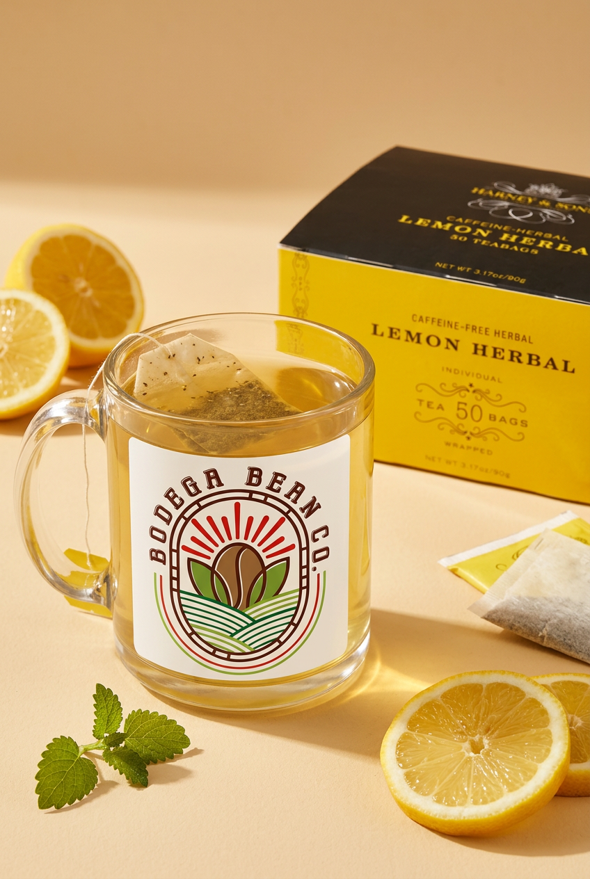 Lemon Herbal Decaf – Lifestyle Scene