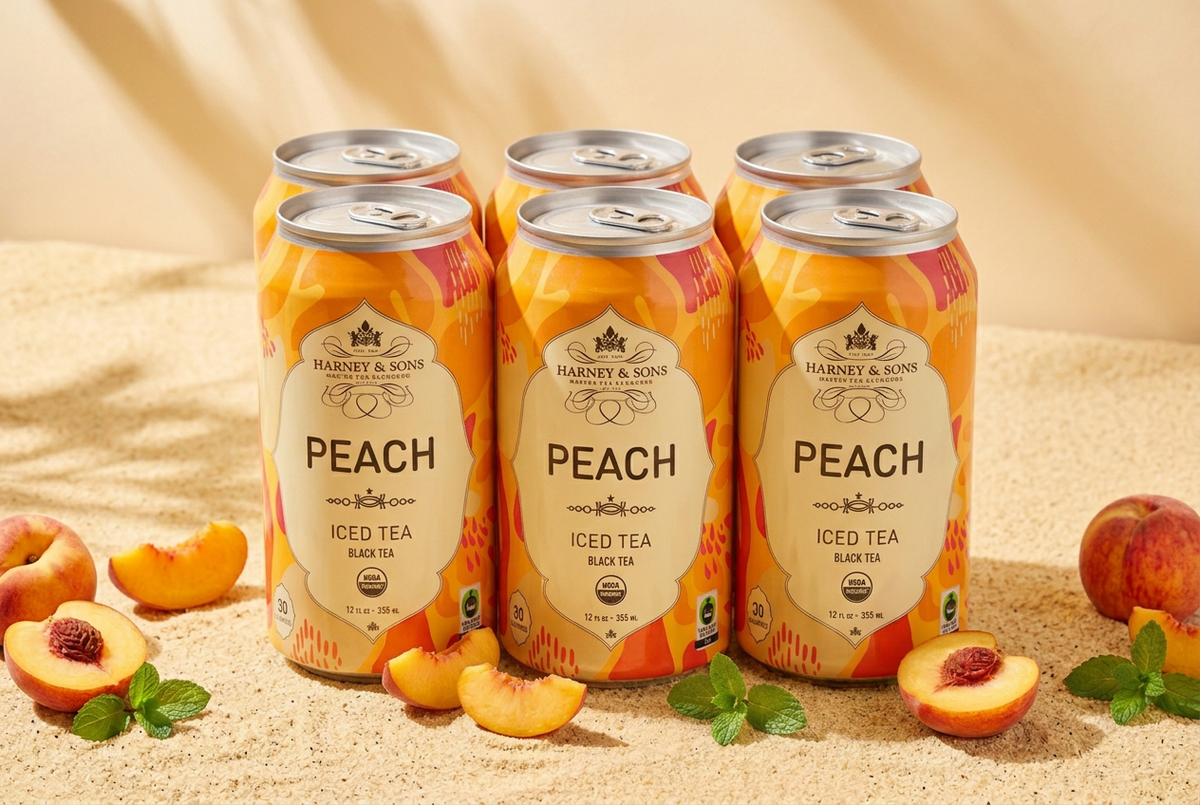 Peach Iced Tea – Case of 6 Cans