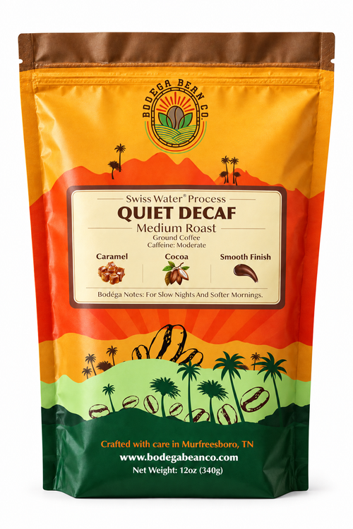 Quiet Decaf Coffee Bag