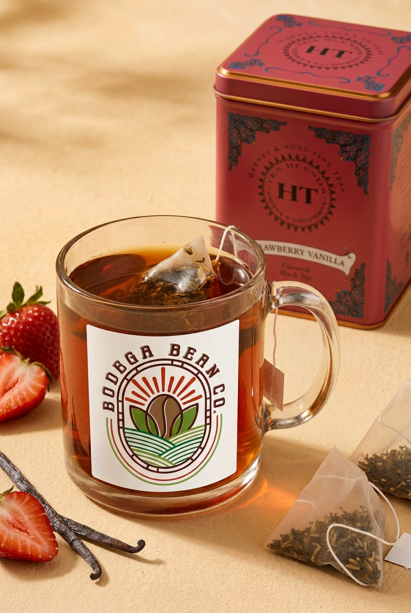 Strawberry Vanilla Black Tea – Lifestyle Scene
